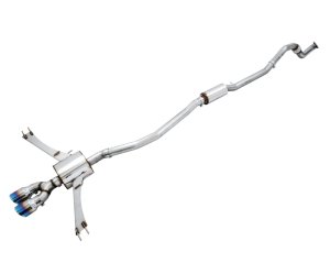 Honda Civic Si Performance Exhaust - AWE Tuning - Touring Edition Cat-Back - Vapor Blue - `17-`20